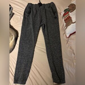 Hollister Charcoal Knit Pants